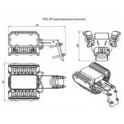 Периметральный светильник FWL GP 15-100/К15-Ш/850/04/K IP66 FEREKS