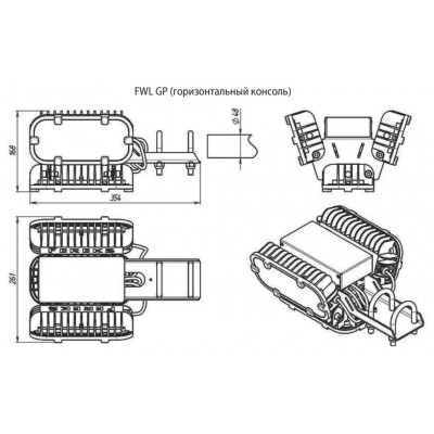 Периметральный светильник FWL GP 15-100/К15-Ш/840/04/K IP66 FEREKS Периметральный светильник FWL GP 15-100/К15-Ш/840/04/K IP66 FEREKS