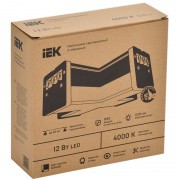 Светильник X-образный LIGHTING 1010 12/6500К 180х180х58 черный