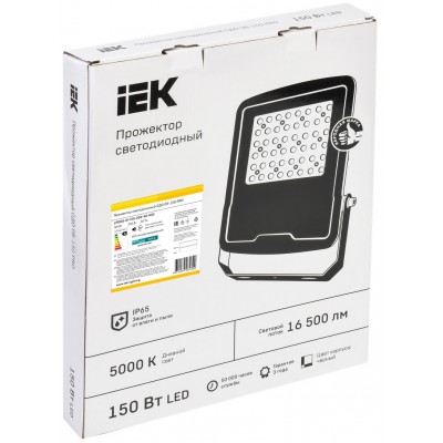 Прожектор СДО 08-150 PRO 30° 5000К IP65 Прожектор СДО 08-150 PRO 30° 5000К IP65