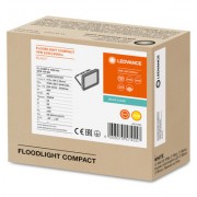 Прожектор FL COMP V 10W 830 SYM 100 BK