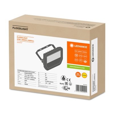 Прожектор FL PFM G3 20W/3000K SYM 100 WT Прожектор FL PFM G3 20W/3000K SYM 100 WT
