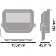 Прожектор FL PFM G3 20W/3000K SYM 100 WT