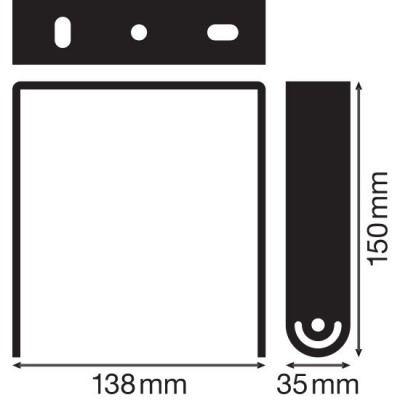 Скоба BRACKET 190W-210W HIGH BAY g3 Скоба BRACKET 190W-210W HIGH BAY g3