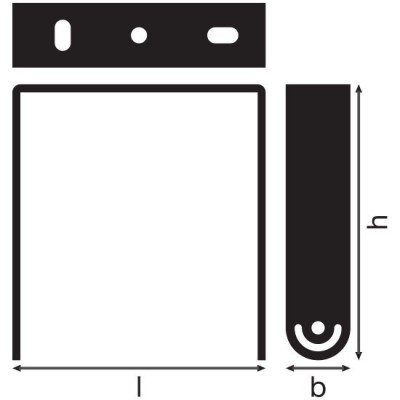 Скоба BRACKET 190W-210W HIGH BAY g3 Скоба BRACKET 190W-210W HIGH BAY g3
