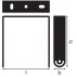 Скоба BRACKET 190W-210W HIGH BAY g3 Скоба BRACKET 190W-210W HIGH BAY g3
