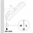 Светильник HB COMP V 83W 840 110DEG IP65 Светильник HB COMP V 83W 840 110DEG IP65