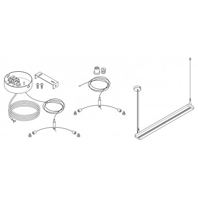 LINEAR IndiviLED D Dali 1500 25W/4000K LINEAR IndiviLED D Dali 1500 25W/4000K