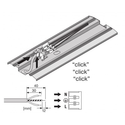 LINEAR IndiviLED D/I Dali 1500 58W/4000K LINEAR IndiviLED D/I Dali 1500 58W/4000K