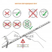 Светодиодная лента LS SUPERIOR 2000/TW/927-965/5/IP67