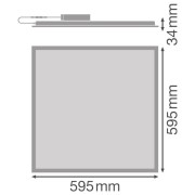 Светильник PANEL COMPACT 600 V 30W 940 U19