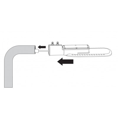 Светильник Eco Class AREA L 60W 840 7200 Gr Светильник Eco Class AREA L 60W 840 7200 Gr