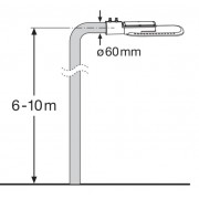 Светильник Eco Class AREA M 45W 840 5400 Gr