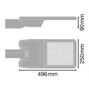 Светильник SL FLEX MD P 80W 740 RW35ST WAL