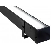 Аварийный светильник Слимлайт линейный 30W-3350Lm 5000-5500К Микропризма с БАП (vsesv) 3ч черный