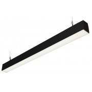 Светильник КРИСТАЛЛ 37W-3800Lm 5000-5500К Прозрачный IP44 чёрный